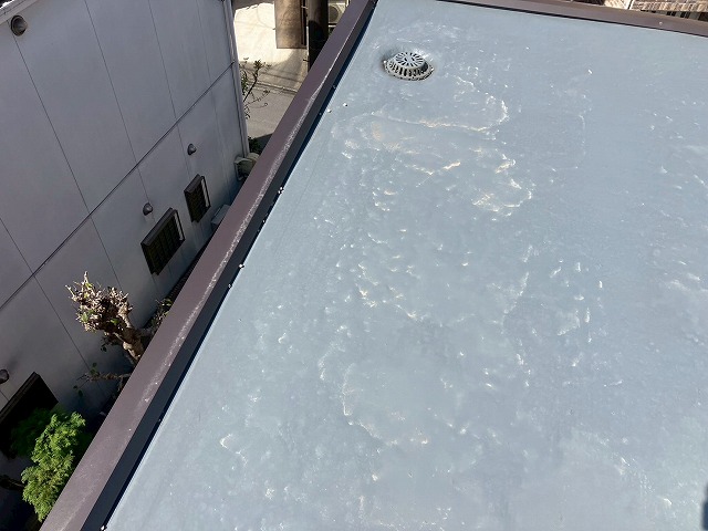 陸屋根の経年劣化にご注意